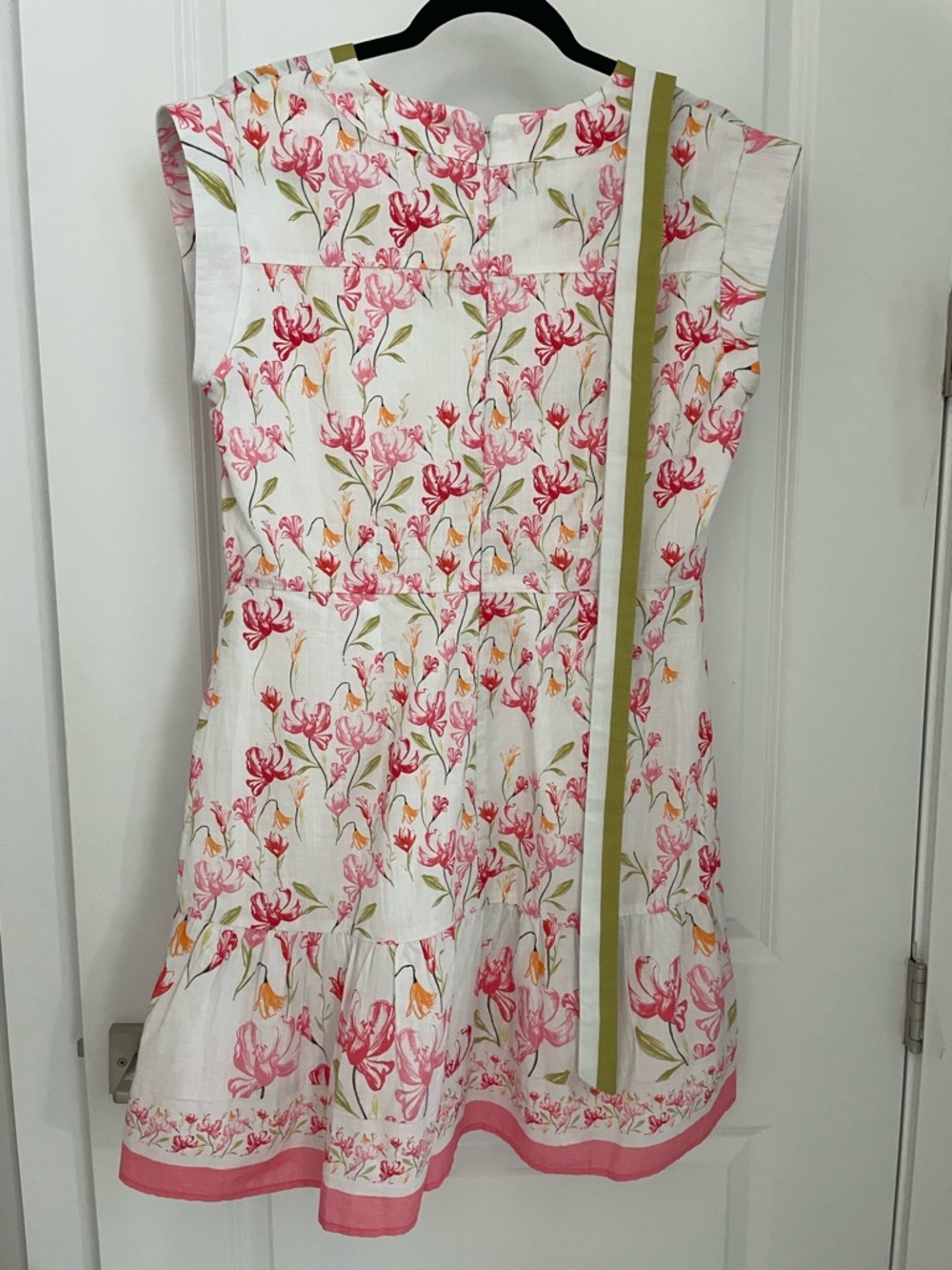 NEW ANNA CATE Ruby Mini Dress in Pink Lilly Floral Womens Medium NWT. 21 - Picture 5 of 7